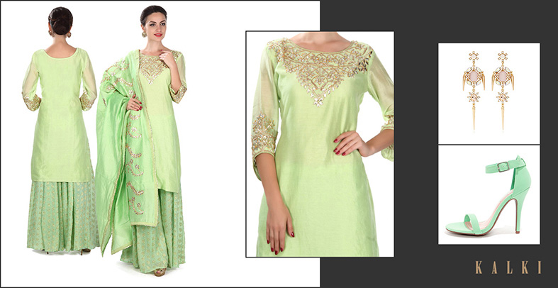 palazzo pants suit