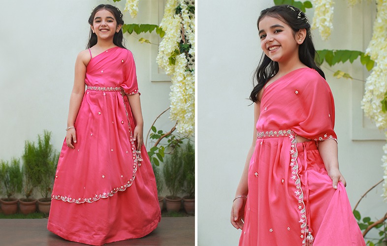 Fun, Fresh & Funky Lehenga Cholis For Little Fairies