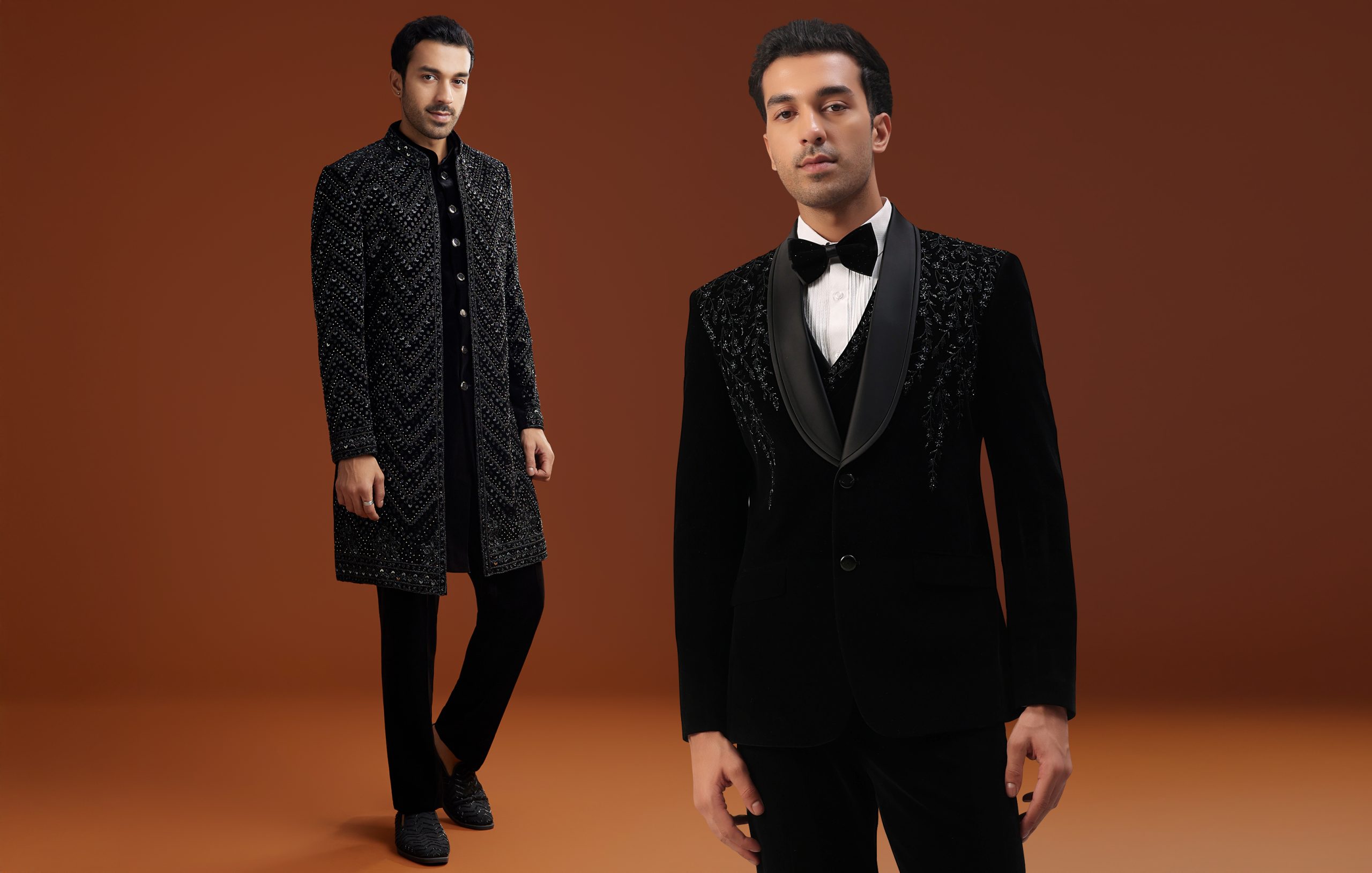 Velvet Wedding Suit