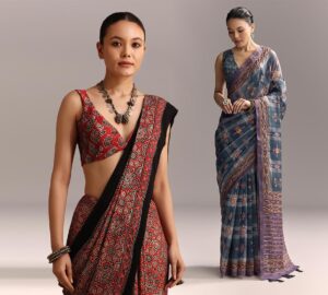 Why Designers Are Turning Back to Block Print Sarees